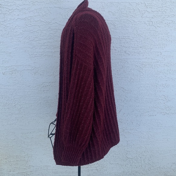 Truly Madly Deeply Los Angeles Open Front Sweater Cardigan - Picture 5 of 9